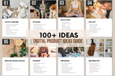 100+ Digital Product Ideas